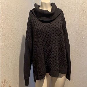American Eagle Outfitters Cable Knit Turtleneck